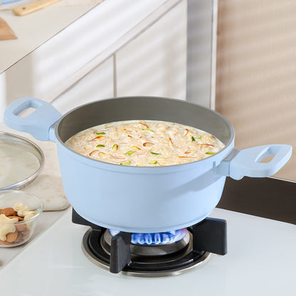 Borosil Vajra Ceramic Casserole, 18 cm, 18 cm - 1.7L