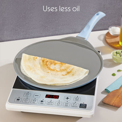 Borosil Vajra Ceramic Dosa Tawa, 31 cm