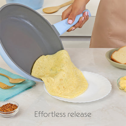 Borosil Vajra Ceramic Fry Pan, 24cm-1.5L