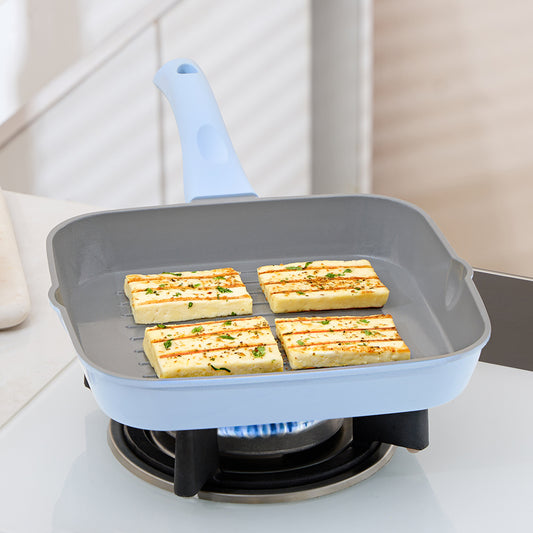 Borosil Vajra Ceramic Square Grill Pan