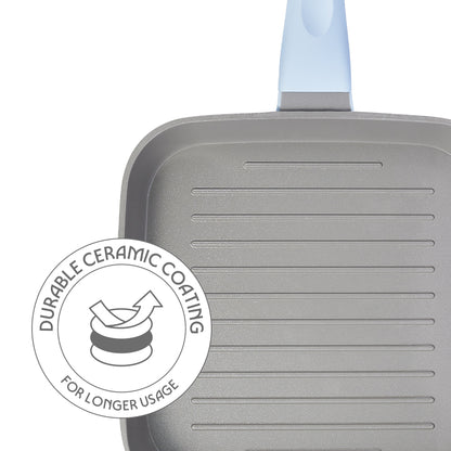 Vajra Ceramic Square Grill Pan