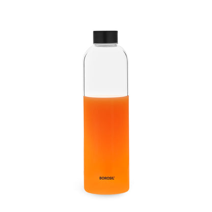 Crysto Narrow Mouth Clear Glass Bottle