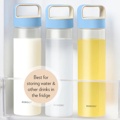 Neo Borosilicate Clear Glass Bottle