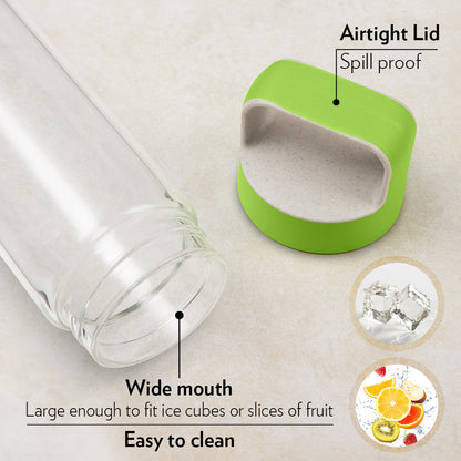Neo Borosilicate Clear Glass Bottle