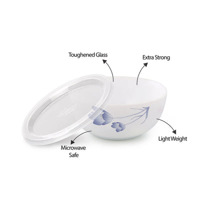 Larah by Borosil Tulip Serve n Store, 2 pc Set