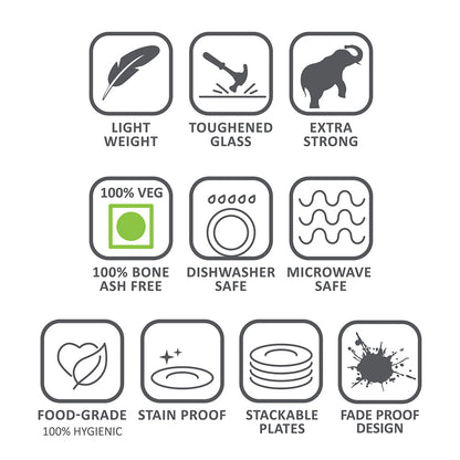 Larah by Borosil Tulip Serve n Store, 2 pc Set