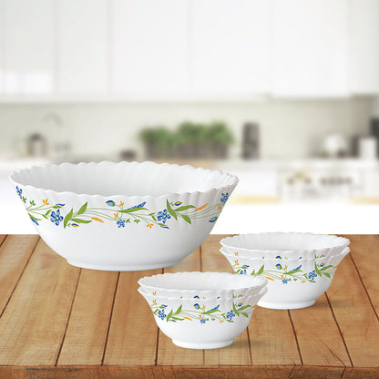 Larah by Borosil Cripper Pudding Set, 7 pc (Small)