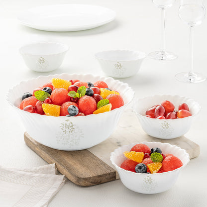 Larah by Borosil Ingot Pudding Set, 7 pc (Small)