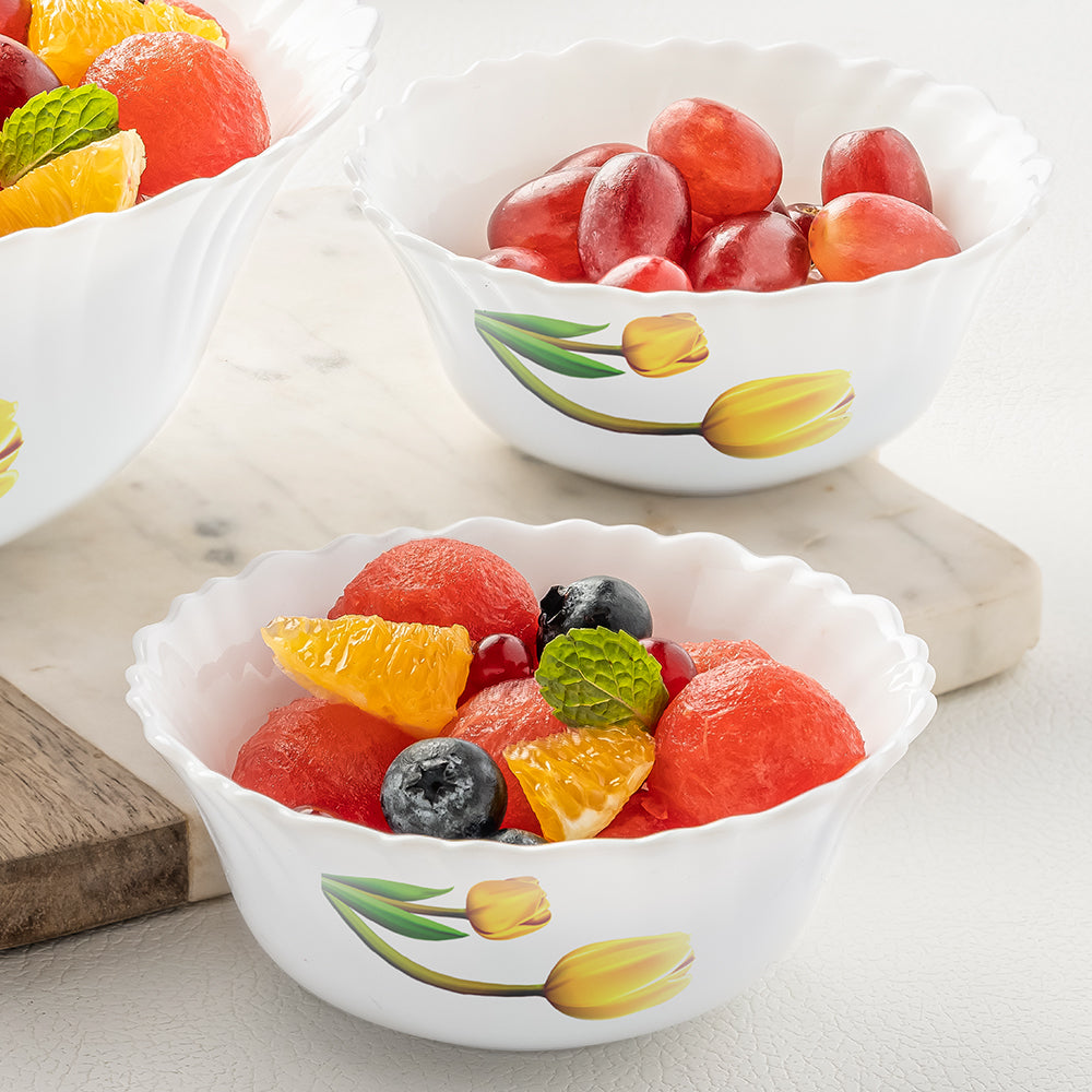 Larah by Borosil Lyana Pudding Set, 5 pc (Mini)