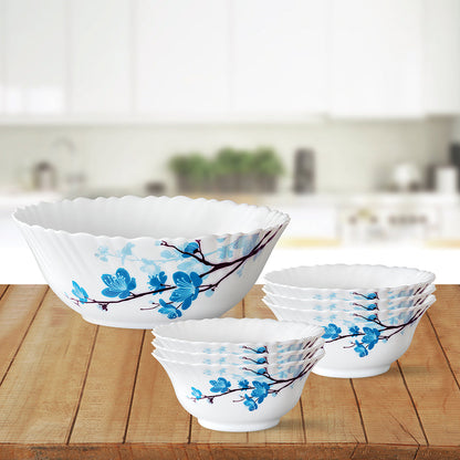 Larah by Borosil Mimosa Pudding Set, 7 pc (Small)