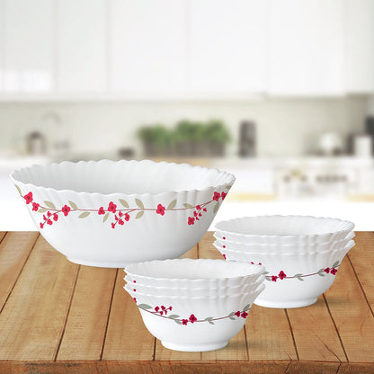 Larah by Borosil Verona Pudding Set, 7 pc (Small)