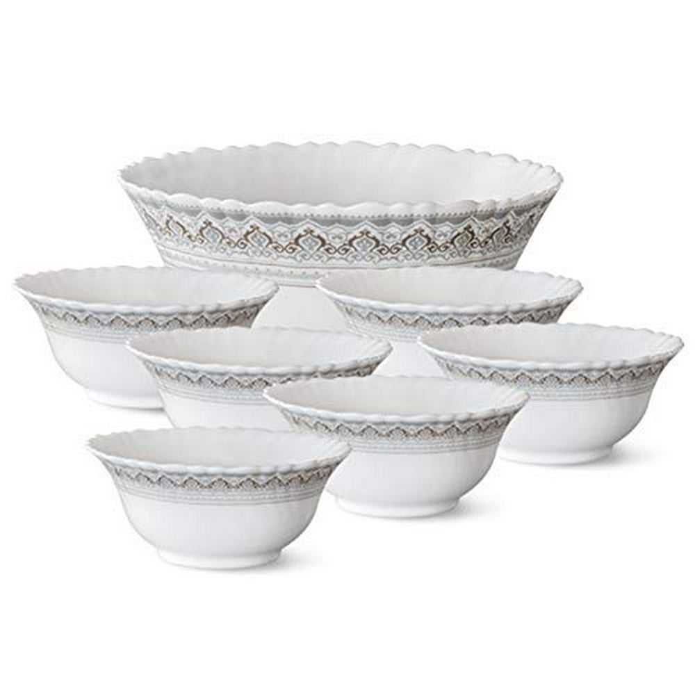 Larah by Borosil Classic Pudding Set, 5 pc (Mini)
