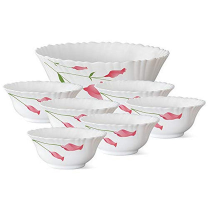 Larah by Borosil Diana Pudding Set, 7 pc (Small)