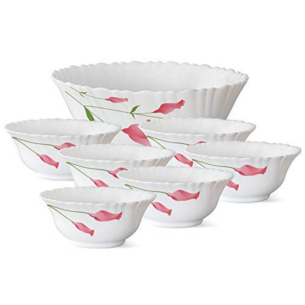 Larah by Borosil Diana Pudding Set, 7 pc (Large)
