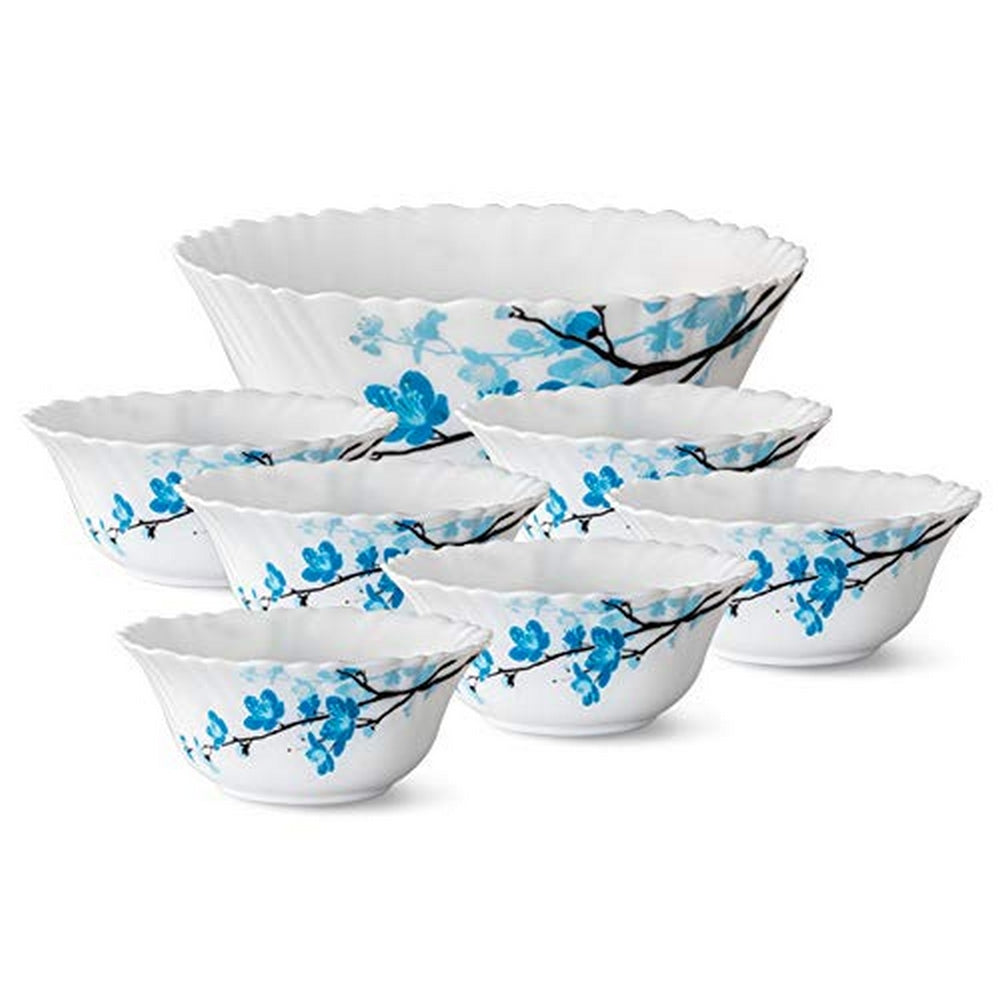 Larah by Borosil Mimosa Pudding Set, 7 pc (Small)