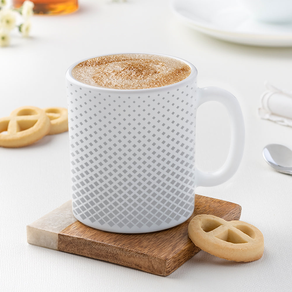 Larah Grey Pixel Mug Set