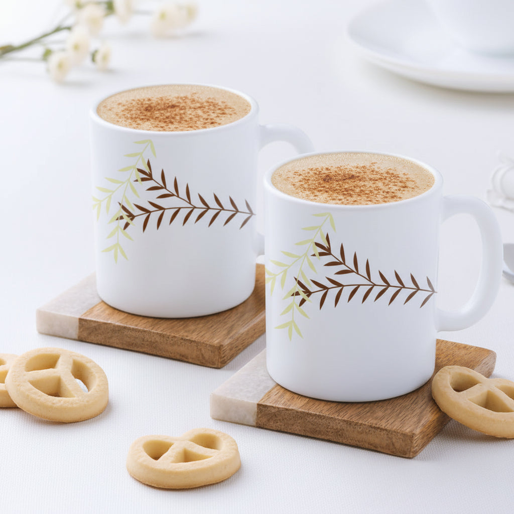 Larah Oak Mug Set