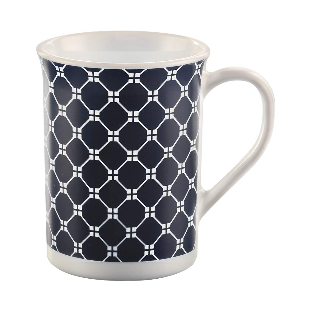 Larah by Borosil Kazak White Mug, 2 x 350ml