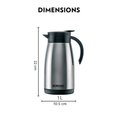 Borosil Insulated Tea Pot