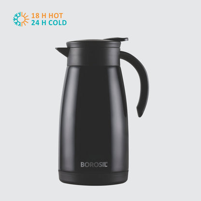 Borosil Insulated Tea Pot, Black, 1L