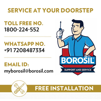 My Borosil Cooktop 2 Burners (1 Large & 1 Small) Borosil Blaze Glass-top Gas stove, 2 Burners