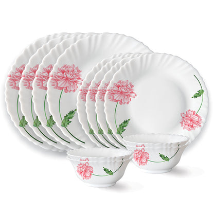 Larah Red Mist Dinner Set