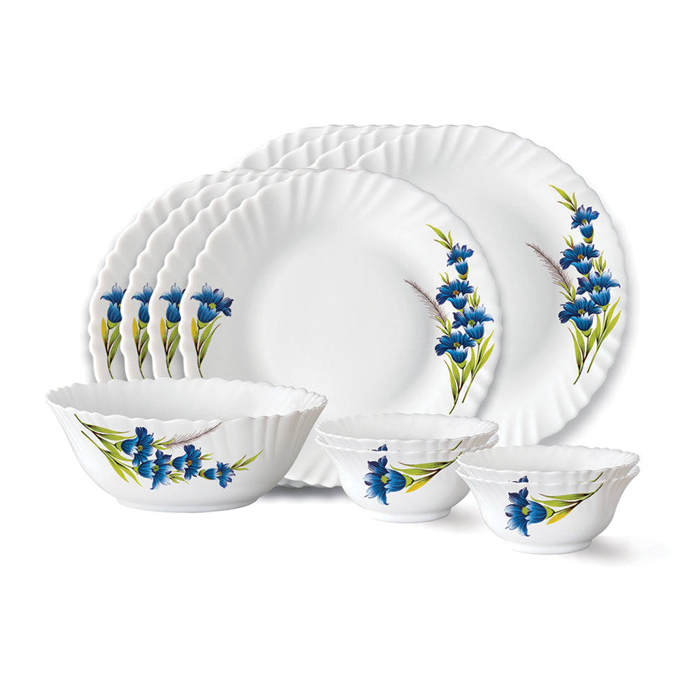 My Borosil Dinner Sets 13 pc Set: Serves 4 Larah by Borosil Nina Dinner Set