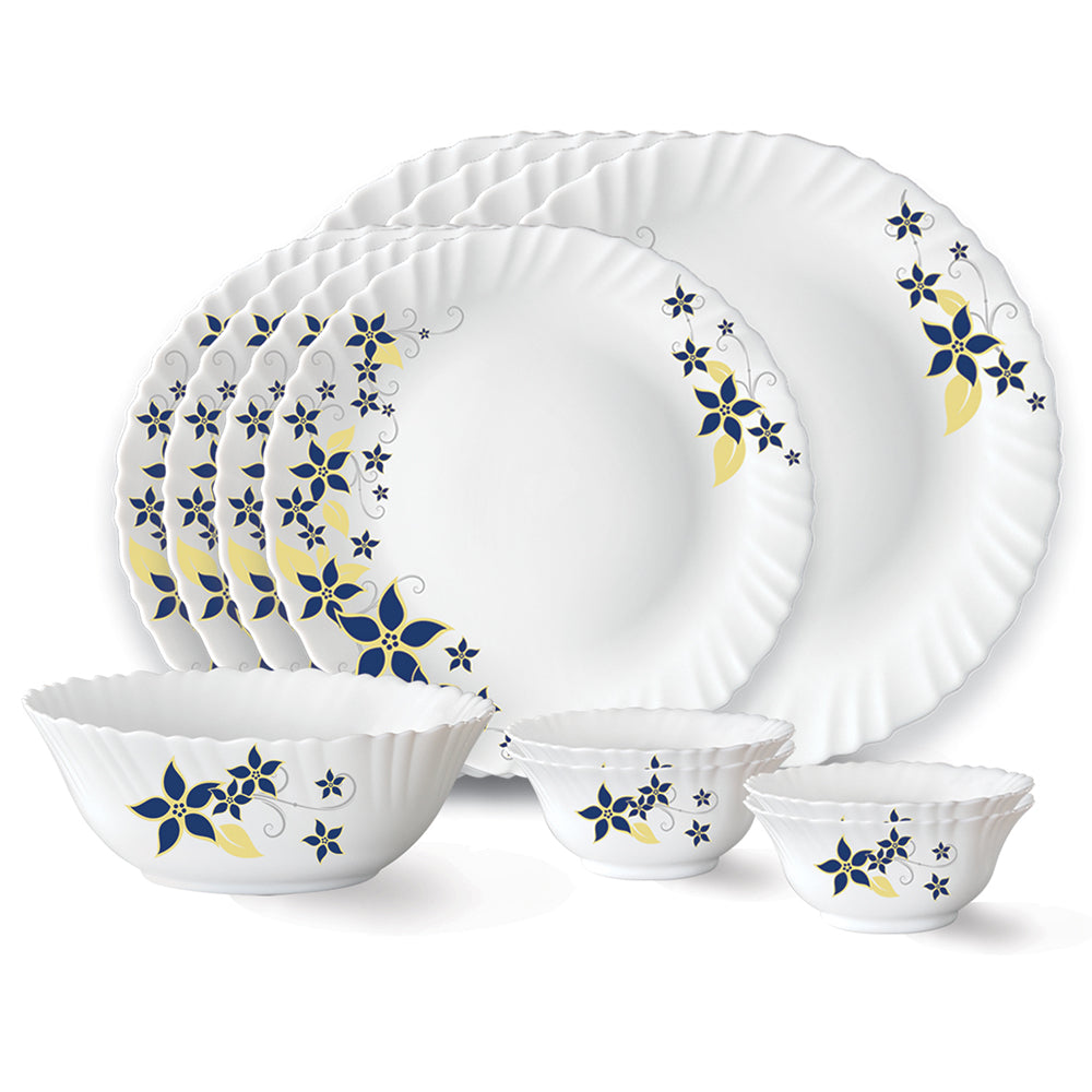 Larah by Borosil Viva Dinner Set, 10 pc