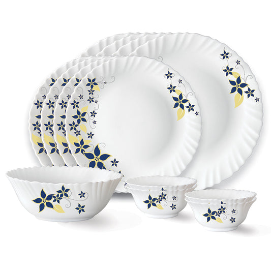 Bengalen Gold & Silver Premium Plated Baby Dinner Set for Gift Rice Ce
