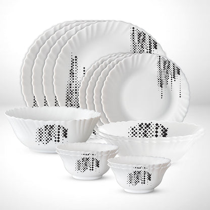 Larah Slate Dinner Set, 12 pc