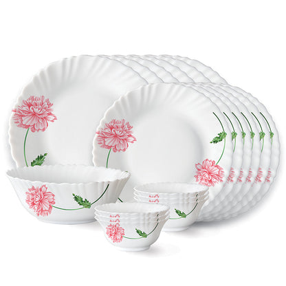 Larah Red Mist Dinner Set