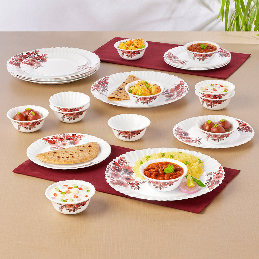 My Borosil Dinner Sets 24 pc Set: Serves 6 Larah by Borosil, Eva Dinner Set