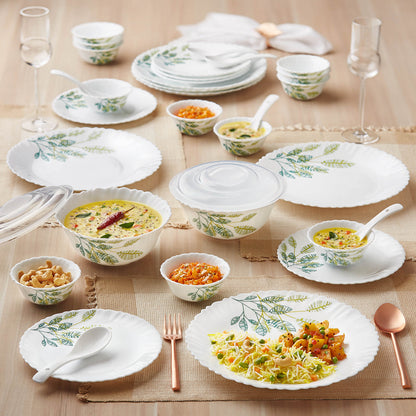 Larah by Borosil, Fauna Dinner Set, 13 pc