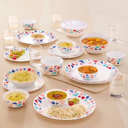 Larah Speckle Dinner Set