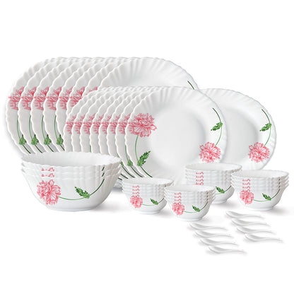 Larah Red Mist Dinner Set