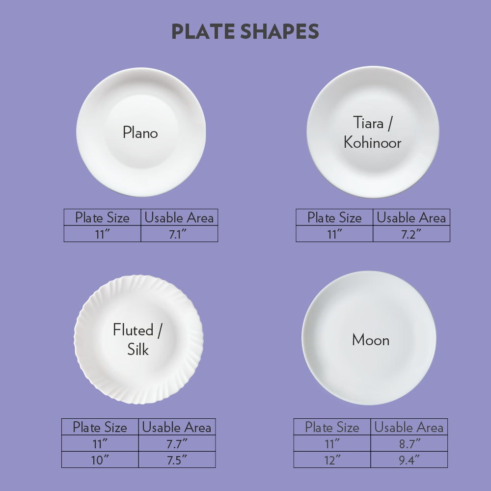 Larah by Borosil Ayana Dinner Set, 23 pc
