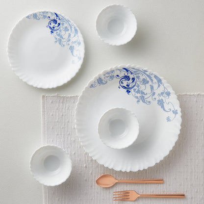 Larah Blue Eve Dinner Set