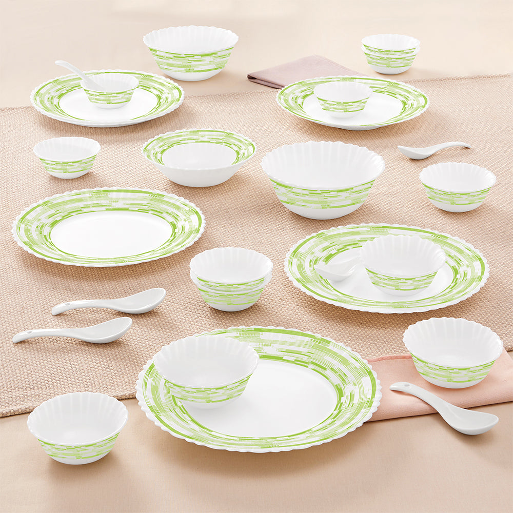 My Borosil Dinner Sets Larah by Borosil, Aura Dinner Set