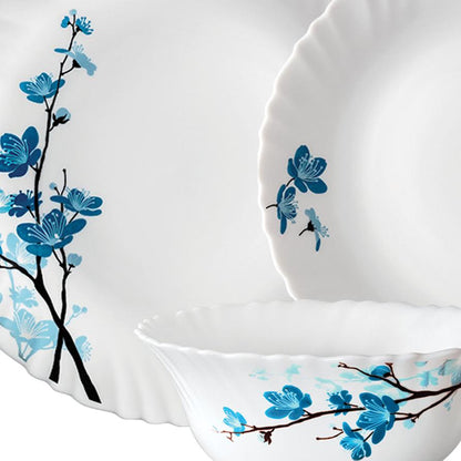 Larah by Borosil Mimosa Dinner Set, 21 pc