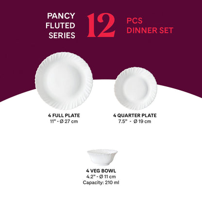 Larah Pansy Dinner Set