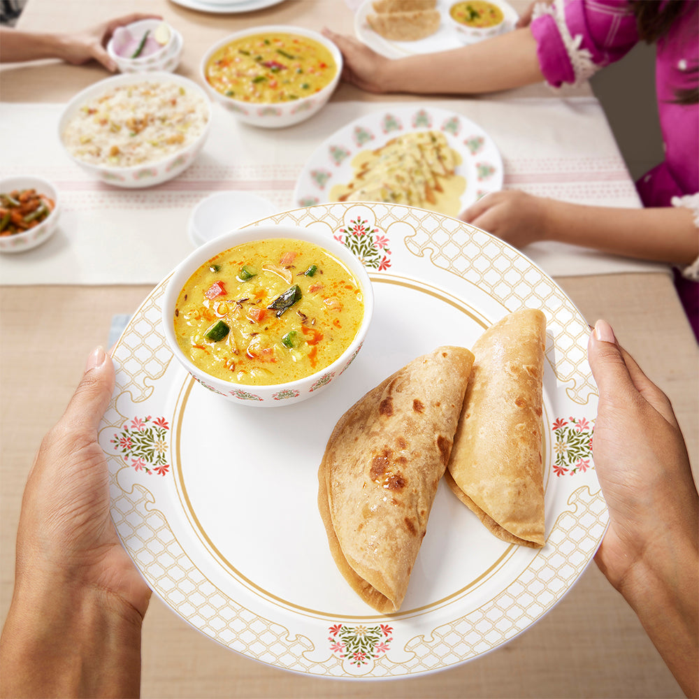 Larah by Borosil, Shalimar Dinner Set, 33 pc