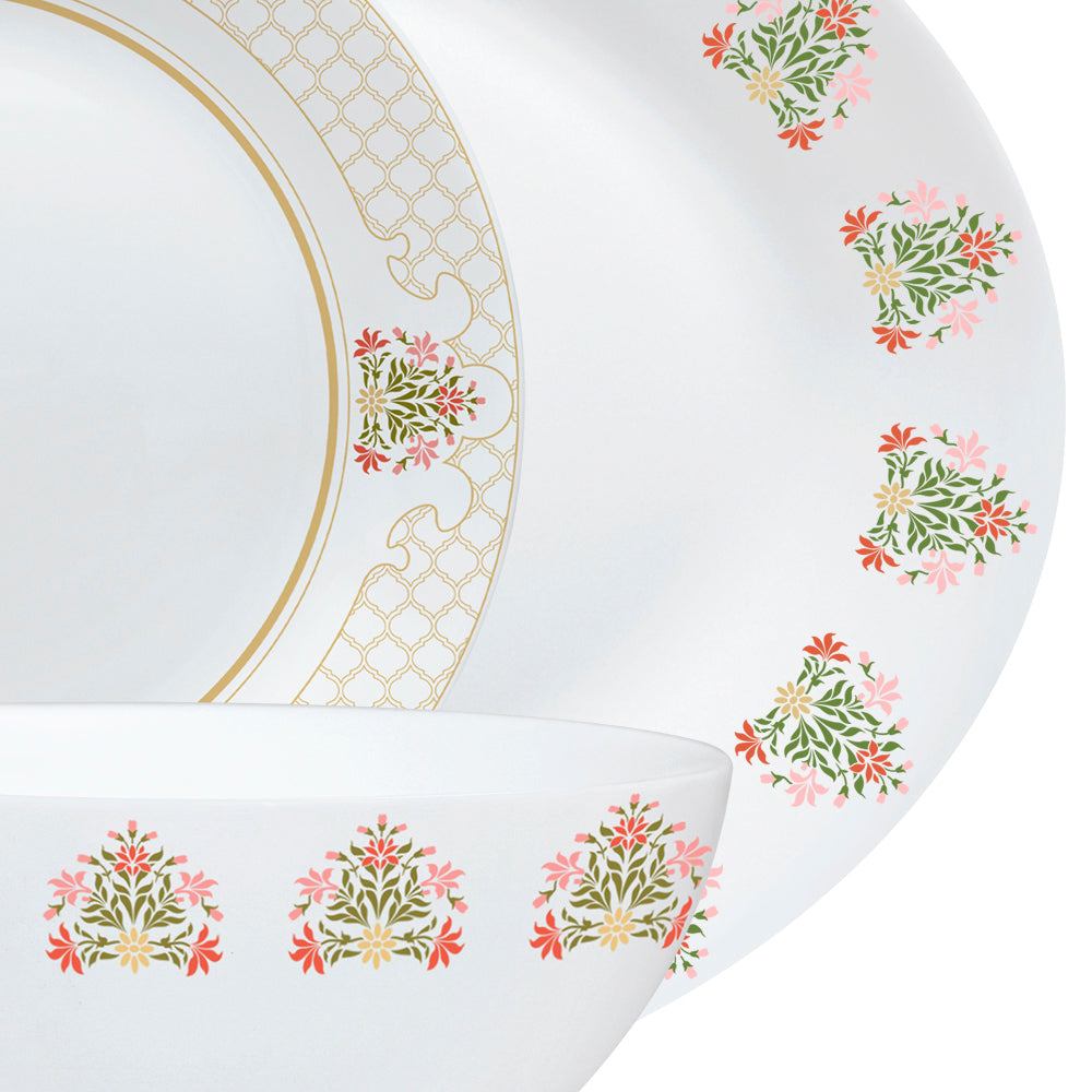 Larah by Borosil, Shalimar Dinner Set, 33 pc