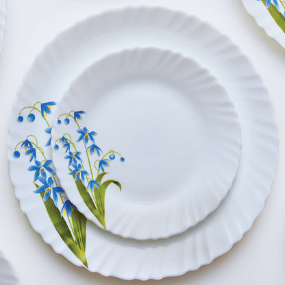 Larah Lavender Dinner Set, 21 pc