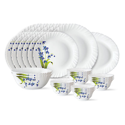 Larah Lavender Dinner Set, 21 pc