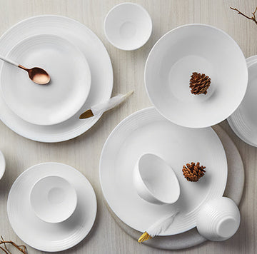 Larah by Borosil Orbit Dinner Set