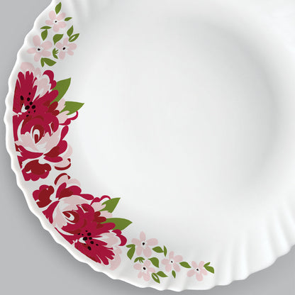 Larah Rose Red Dinner Set, 15 pc