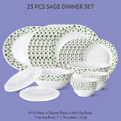 Larah Sage Dinner Set