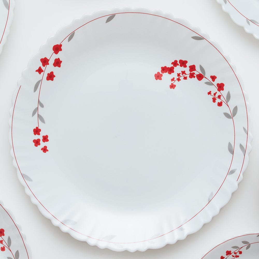 Larah by Borosil Verona Dinner Set, 44 pc