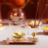 Golden Borosil Glass Shub Diya (brass) at Best Price in New Delhi