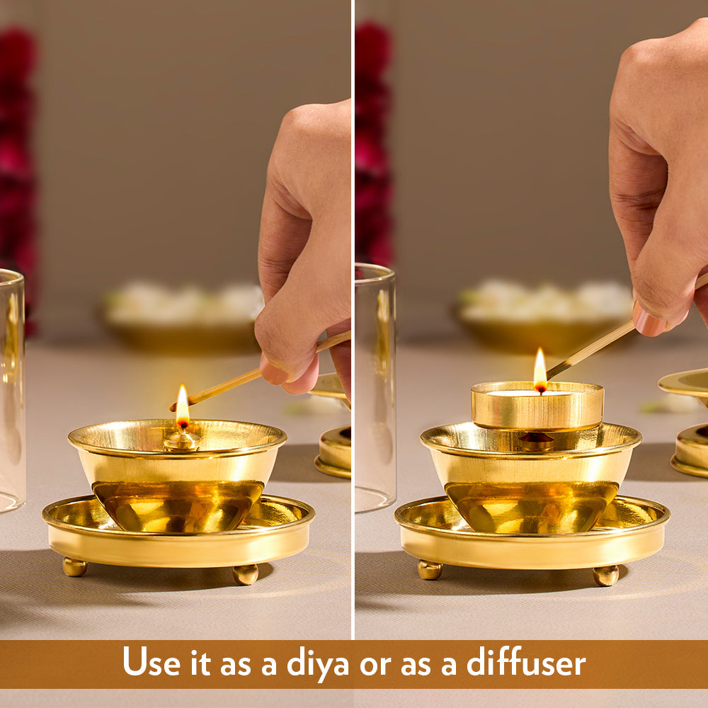 Borosil Brass Diffuser Medium at Best Price Online in India - Borosil